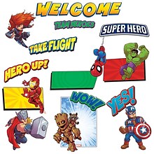 Eureka Marvel™ Super Hero Adventure - Welcome Bulletin Board Set, 25 pieces (EU-847042)