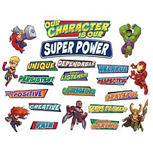 Eureka Marvel™ Super Hero Adventure - Hero Traits Mini Bulletin Board Set, 23 pieces (EU-847045)