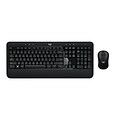 Logitech Advanced Wireless Combo Keyboard and Mouse, Black (920-008701)