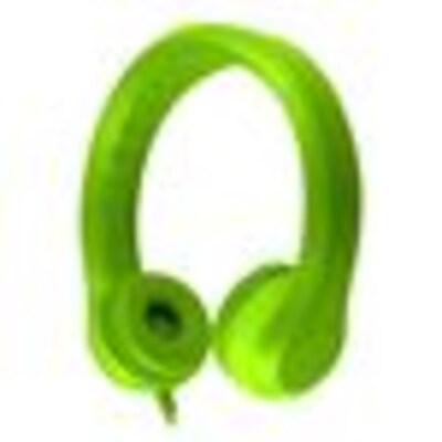 Hamilton Buhl Flex-Phones Stereo Headphones, Green (KIDS-GRN)