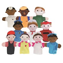 Get Ready Kids Community Helper Puppets, Set of 10 (MTB469)