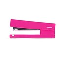 Poppin Desktop Stapler, Half-Strip Capacity, Pink (100155)