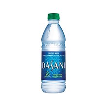 Dasani Water, 16.9 Oz., 24/Carton (00049000031652)