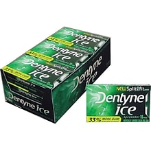 Dentyne Ice Sugar Free Gum, Spearmint, 9/Box (31500)