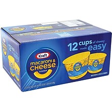 Kraft Mac & Cheese Pasta, 2.05 oz., 12/Carton (220-00478)