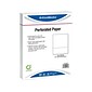 Printworks® Professional 8.5" x 11" Perforated Paper, 20 lbs., 92 Brightness, 2500 Sheets/Carton (04128)
