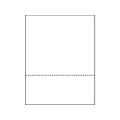 Printworks® Professional 8.5 x 11 Perforated Paper, 20 lbs., 92 Brightness, 2500 Sheets/Carton (04