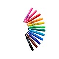 Mr. Sketch Scented Water Based Markers, Chisel, Assorted Colors, 12/Pack (1905069)