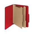 Smead Recycled Heavy Duty Pressboard Classification Folder, 2-Dividers, 2 Expansion, Letter Size, B