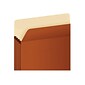 Pendaflex 30% Recycled Reinforced File Pocket, 5 1/4" Expansion, Letter Size, Brown, 50/Carton (S34G)