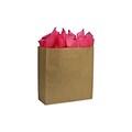 Bags & Bows 19H x 18W x 7D Shopping Bags Kraft, 200/Carton (14-180718-8)