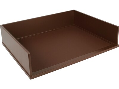 Victor Technology Technology Wooden Letter Tray, Mocha Brown (B1154)