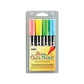 Marvy Uchida Bistro Chalk Markers, Bullet Point, Assorted Colors, 4/Pack (480-4A)