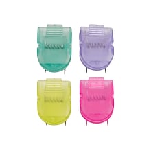 Advantus Panel Wall Cubicle Clips, Assorted Cool Colors, 50/Box (75336)