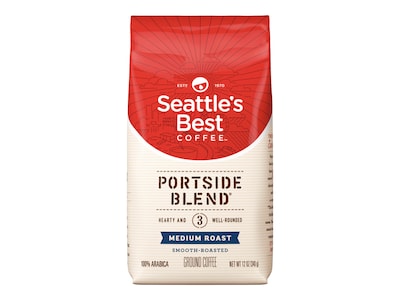 Seattles Best Coffee Portside Blend Ground Coffee, Medium Roast (SBK11008569)