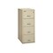 FireKing Classic 4-Drawer Vertical File Cabinet, Fire Resistant, Legal, Parchment, 31.56D (4-2131-C