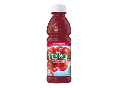 Tropicana Cranberry Juice, 10 oz., 24/Carton (TRO000838)