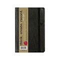 Markings by C.R. Gibson Pocket Journal, 3.56 x 5.5, Narrow Ruled, Black, 192 Pages (MJ3-4791)