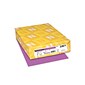 Astrobrights 65 lb. Cardstock Paper, 8.5" x 11", Planetary Purple, 250 Sheets/Pack (22871)