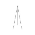 Quartet Instant Easel Display Easel, 63, Black Aluminum (29E)