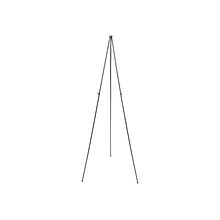 Quartet Instant Easel Display Easel, 63, Black Aluminum (29E)