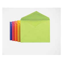 Staples Brights 4.38H x 5.75W RSVP & Announcements Invitations, Assorted Colors, 50/Box (20557)