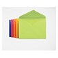 Staples Brights 4.38"H x 5.75"W RSVP & Announcements Invitations, Assorted Colors, 50/Box (20557)