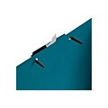 Officemate Folder Fasteners, Matte Silver, 100/Box (99858)