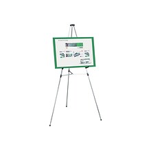 Quartet Display Easel, 66, Silver Aluminum (Q50E)