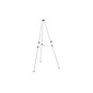 Quartet Display Easel, 66", Silver Aluminum (Q50E)