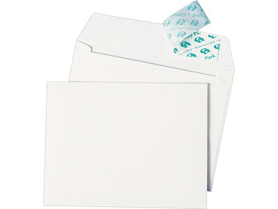 Quality Park Self Seal Invitation Envelopes, 5 3/4 x 4 3/8, White, 100/Box (QUA10740)
