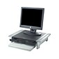 Fellowes Office Suites Monitor Riser, Up to 42", Black/Silver (8031101)