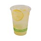 Eco-Products GreenStripe Cold Cups, 12 Oz., Transparent/Green, 50/Pack (EP-CC12-GS)