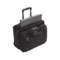 Solo New York Midtown Bryant Laptop Rolling Briefcase, Black Polyester (PT136-4)