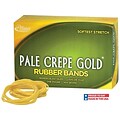 Alliance Pale Crepe Gold Multi-Purpose Rubber Bands, #33, 1 lb. Box, 970/Box (20335)