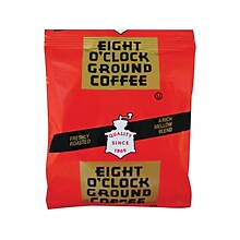 Eight OClock Original Blend Coffee Packs, 1.5 oz., Medium Roast, 42/Carton (COF320820)