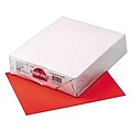 Pacon Kaleidoscope Colored Paper, 24 lbs., 8.5 x 11 Rojo Red, 500 Sheets/Ream (PAC102054)