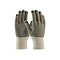 PIP PVC Coating Cotton/Polyester Gloves, Natural/Black, Large, 12/Pr (36-110PDD/L)