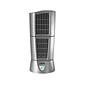 Lasko Platinum Desktop Wind 14"H 3-Speed Oscillating Tower Fan, Gray (4910)