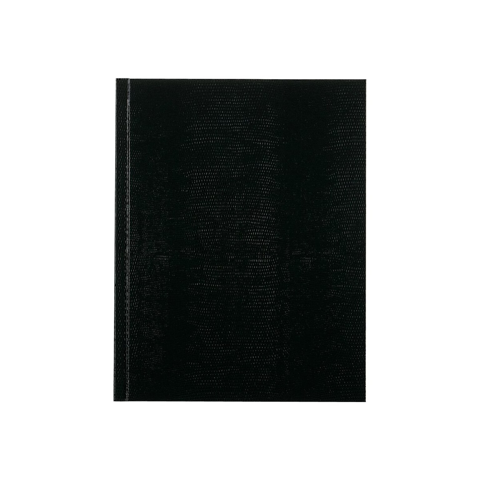 Blueline Executive Hardcover Journal, 7.25 x 9.25, College Ruled, Black, 150 Pages (A7.BLK)