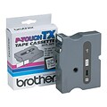 Brother TX2511 Label Maker Tape, 0.94W, Black On White