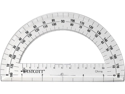 Westcott 6 180° Protractor (11200-PARENT)