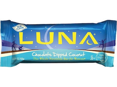 LUNA Bars, Chocolate Coconut, 1.69 Oz., 15/Box (CCC210069)