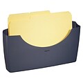 Fellowes Partition Additions Plastic File Pocket, Dark Graphite (75275)