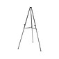 Quartet Display Easel, 66", Black Aluminum (51E)