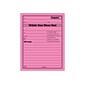 Adams While You Were Out Memo Pads, 4.25" x 5.5", Assorted Colors, 50 Sheets/Pad, 6 Pads/Pack (9711NEON)