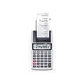 Casio HR-8TMPlus 12-Digit Desktop Calculator, Gray