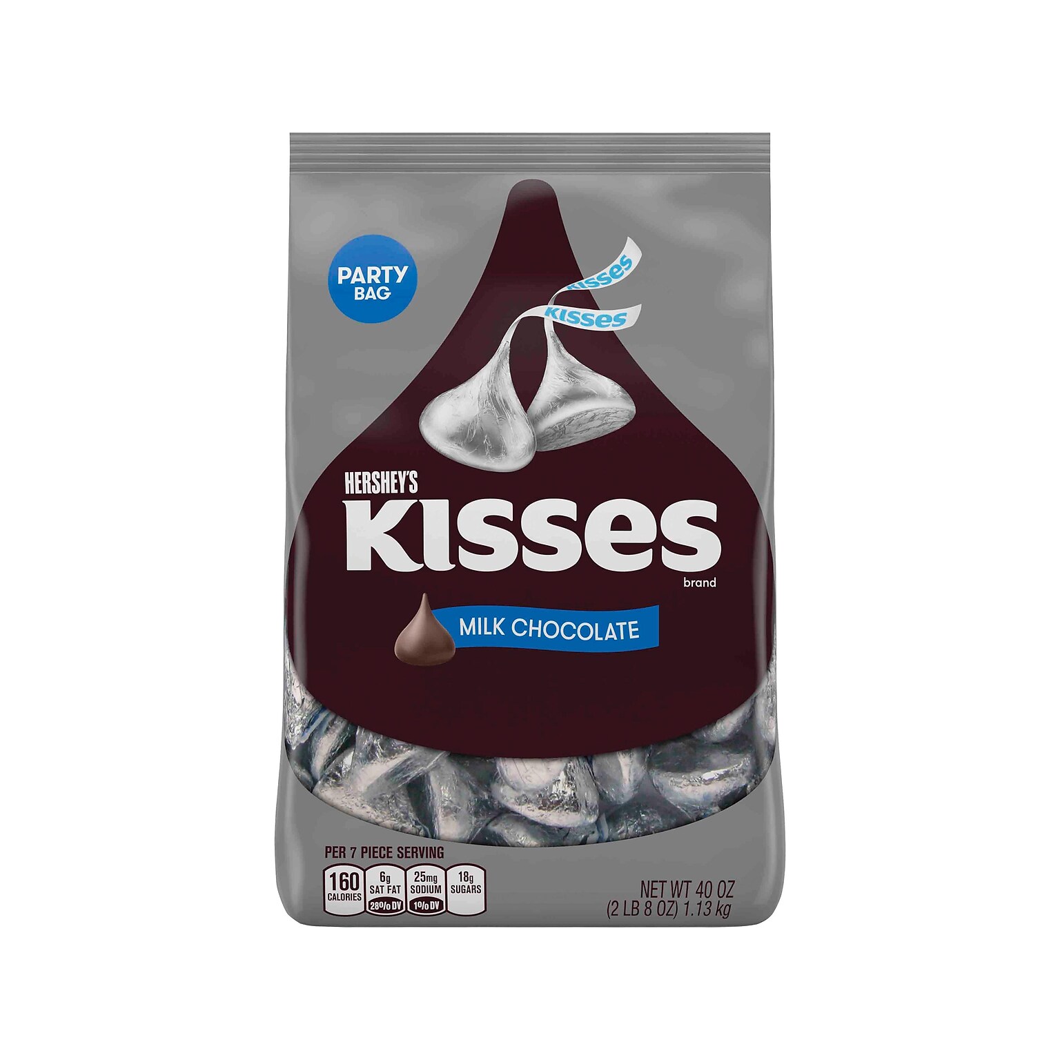 HERSHEYS KISSES Milk Chocolate Pieces, 35.8 oz. (HEC13480)