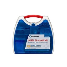 First Aid Only First Aid Kits, 238 Pieces, Blue/White (90698)