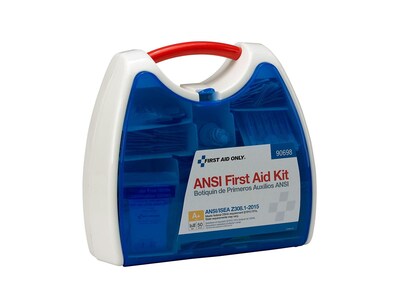 First Aid Only First Aid Kits, 238 Pieces, Blue/White (90698)
